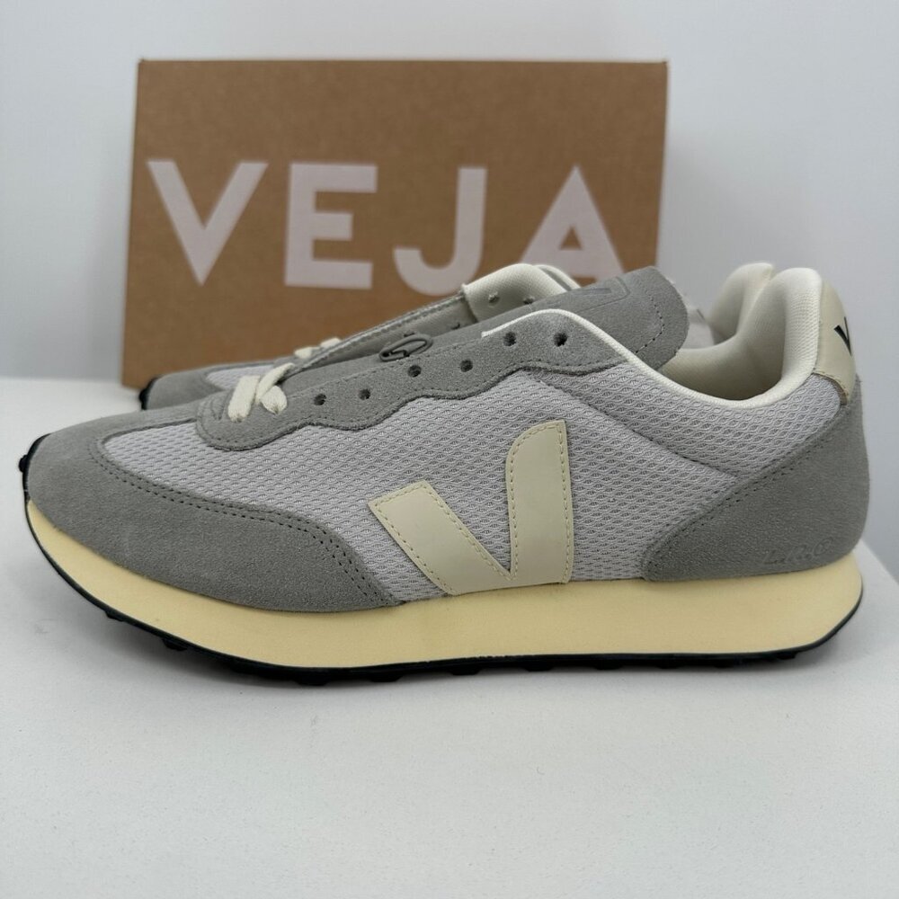 Veja Rio Branco Alveo Mesh Sneakers size 8 Men's 41 EU Light Grey-Pierre BRAZIL - Picture 2 of 11